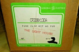 2 pc  LOT GE CR308X130A General Electric 2 CLIP KITS ( NO FUSE ) - USA ~... - $21.07