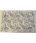 Colchas S Domingos 1 Sham Blue White Seashells Matelasse King 19&quot;x33&quot; Op... - €18,47 EUR