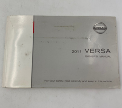 2011 Nissan Versa Owners Manual Handbook OEM A02B22035 - £18.12 GBP