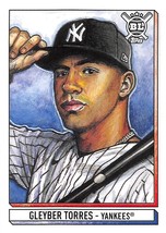 2021 Topps Big League Art Of The Game #ATGGT Gleyber Torres New York Yan... - $0.94