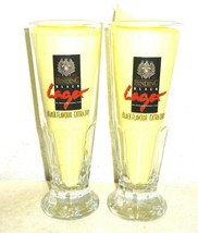 2 Binding +2023 Frankfurt Black Lager German Beer Glasses - £11.62 GBP