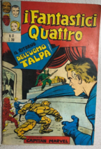 FANTASTIC FOUR #17 Jack Kirby, Captain Marvel (1971) Italian Marvel Comics VG+ - £19.77 GBP