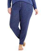 Alfani Womens Essential Jogger Pajama Pants,Animal Dot,2X - £33.17 GBP