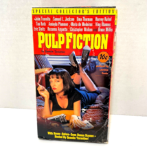 VTG Pulp Fiction VHS Special Collectors Edition With Bonus Scenes Tarantino 1996 - £6.04 GBP