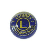 Vintage Lions Club International Glass Paperweight 1976 Bicentennial - €11,02 EUR