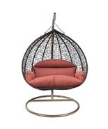 LeisureMod Outdoor Swing Chair - Hanging Egg Chair with Stand, Durable B... - €742,24 EUR
