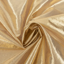  Gold Tissue Lame Fabric BTY  New - $4.99