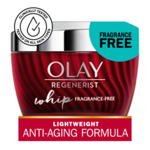 Olay Regenerist Whip Face Moisturizer, Fragrance-Free, Reduces Fine Lines &amp; Wrin - £53.37 GBP
