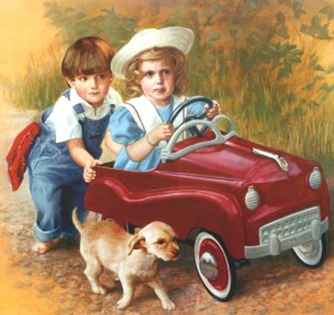 ( CRAFTS ) Saturday Evening Post Cross Stitch Pattern***LOOK*** - $2.95