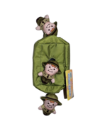 Happy Tails 4pc Hide &amp; Seek Dog Toy Reinforced Liner 9.5in Green - $477.57 MXN