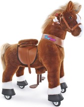 PonyCycle Ride on Horse Pony Kids Toy Model U Size 4 w/ Brake 4-8 Years ... - $326.69