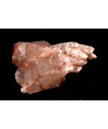 Himalayan golden pink Scalar ice quartz crystal nirvana gwindel,, rainbow #5995 - $931.34