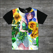 Shokugeki No Soma Megumi Tadokoro Anime Unisex T-shirt Short Sleeves Cosplay New - £15.10 GBP