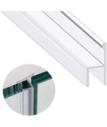 Zengest Glass Door Seal Strip, 120 Inch Soft Shower Door Sweep to Stop L... - £14.28 GBP