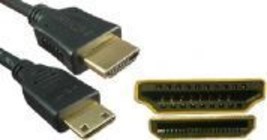 2 HDMI Cables for Canon HFR26 HFR27 HFR28 HFR205 HFR206 HFR26 HFR27 HFR3... - £10.47 GBP
