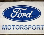 Ford Motorsport Flag 3X5 Ft Polyester Banner USA - $15.99