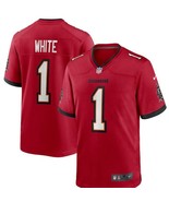 Rachaad White #1 Bucs Men&#39;s Red Home Replica Jersey - $82.27 CAD