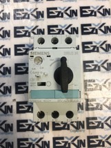 Siemens 3RV1421-0EA10 Starter Motor Protector 600V 6Amp Range 0.28-0.4Amp  - $23.50