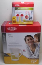 Dupont Vista Water Pitcher W/ 40 Gallon Filter Cartridge + 2 Extra Cartridges - $26.59