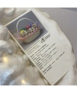 Vtg California Creations Ready To Paint Bunnies In Basket 90399 Sealed E... - $944.00 MXN