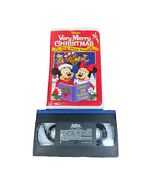Disney Sing Along Songs Very Merry Christmas VHS Video Tape Clamshell Vt... - $235.90 MXN