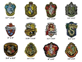 Harry Potter Full Color Embroidery Iron-On Patch - $4.87
