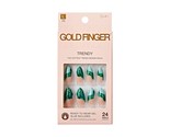 KISS GOLDFINGER GEL READY TO WEAR 24 NAILS GLUE INCLUDED - #GD41 - $7.49