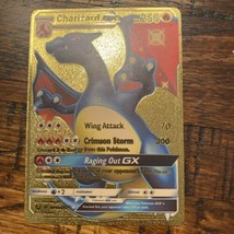 Pokémon TCG Charizard GX Hidden Fates SV49/SV94 Holo Full Art Fan Art Card - £55.77 GBP