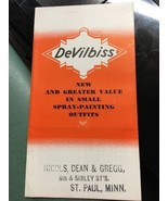 1930s Nicols Dean Gregg DeVilbiss Spray Painting Guns Pamphlet - €26,05 EUR