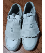 FootJoy Kiltie SoftJoy Golf Shoes w/tassel Men's size 8.5 White - $46.39