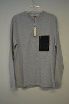 Sovereign Code Mens Bryce Henley Zip Pocket Shirt Choose Color Sz S $45 NWT - £18.80 GBP