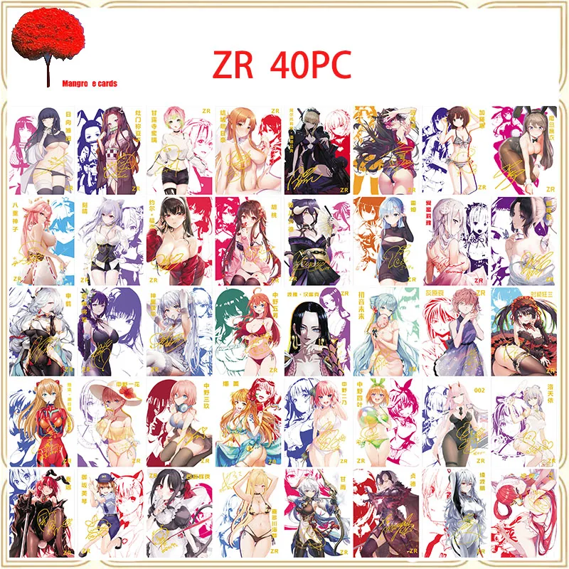 Anime Goddess Story DIY ZR Hot Stamping Flash Card Marin Tsunade Nakano Nino - £83.67 GBP+