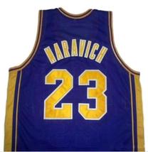 Pete Maravich #23 College Basketball Jersey Sewn Purple Any Size image 2