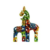Handmade Resin Mosaic for Home Decoration Animal Statue and Sculpture - £46.01 GBP