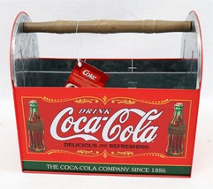 NEW w/ TAGS Coca Cola Metal Utensil Caddy - £23.64 GBP