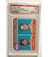 1969 Topps Angels Rookies B. Harrelson/S .Kealey #224 PSA 7 NM - £14.72 GBP
