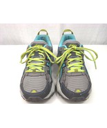 ASICS Gel-Venture 5 Trail Running Shoe T5N8N Silver Grey/Turquoise/Lime ... - £13.51 GBP