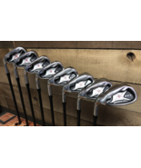 USED Left Handed Men's PFT X9 Extreme MOI Iron Set (4-SW) Regular Flex 3... - $391.95