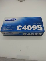 Samsung C409S Cyan Toner Cartridge CLT-C409S Genuine - $31.96