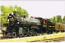 Postcard Train CPR 1201 Steam Locomotive Ottawa Summer Excursions Wakefield Que - £2.86 GBP
