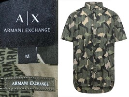 ARMANI A/X Camisa Hombre M AX03 T1P - £46.31 GBP
