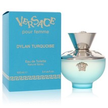 Versace Pour Femme Dylan Turquoise by Versace Eau De Toilette Spray 3.4 oz for W - £62.50 GBP