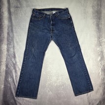 Vintage Levis 501XX Jeans Mens 38x32 Blue Straight Leg Button Fly 90s De... - $44.54