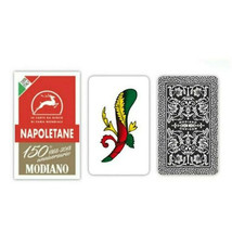Modiano Napoletane 150 Years Playing Cards - Red - £19.34 GBP