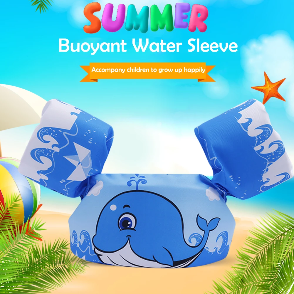 Baby Buoyancy Vest Cartoon Baby Arm Ring Buoyancy Vest Garment Of Floating Kids - £6.66 GBP+