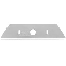 OLFA Round Tip Dual Edge Stainless Steel Safety Blades, 10 Blades (SKB-2S-R/10B) - £11.58 GBP