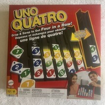 Uno Quatro Game Family Gaming Travel Size Party Game Board Games Toys Ki... - £26.06 GBP