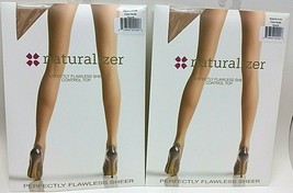 ( LOT 2 ) Naturalizer Perfectly Flawless Sheer Control Top Nude Pantyhos... - £17.11 GBP
