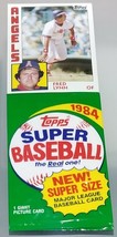 LARGE 1984 Topps Super Size MLB Baseball Picture Card Pack - Fred Lynn - $4.94