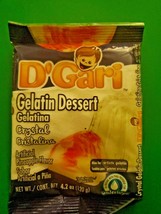 2 Pack D'gari Gelatin Dessert Crystal Pineapple FLAVOR/GELATINA Cristalina - $11.88